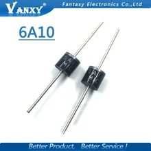 20 штук с выпрямительным диодом 6A 1000V R-6 6A10