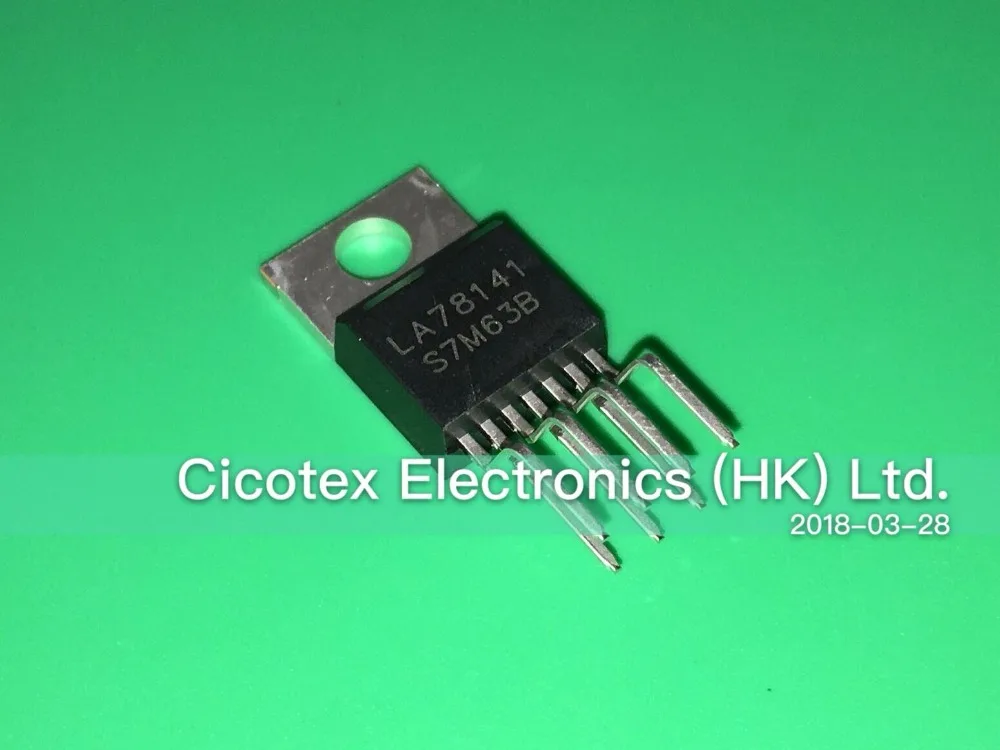 10 шт./лот LA78141E TO220 7 IC DISPL CTLR VERT DEFL 7H LA78141E|Контроллер двигателя| |