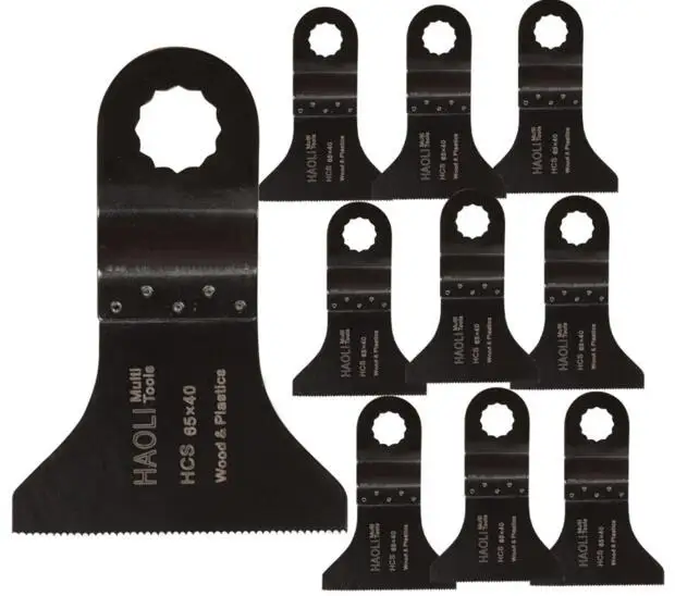 10 pcs 65mm standard Oscillating multi tool Saw Blades Accessories for