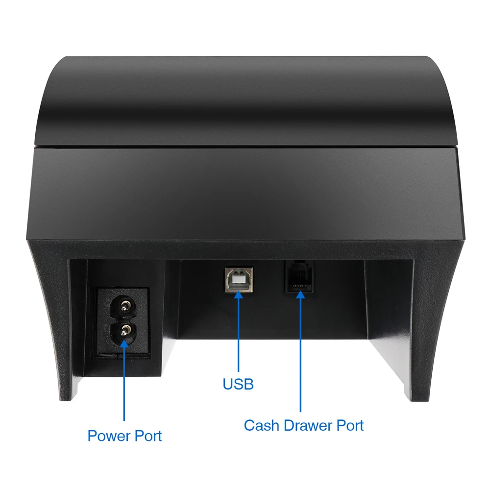 5890K 58 мм тепловой чековый пирнтер 203 точек/дюйм USB порт низкий уровень шума POS принтер коммерческий розничный POS системы T-5890K