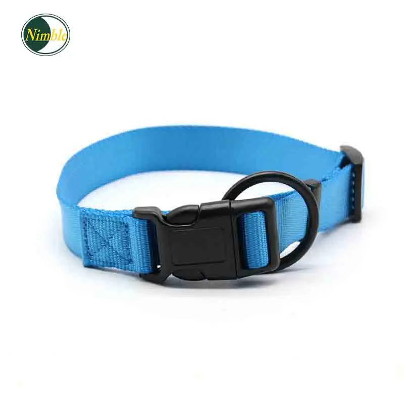 

NIMBLE Adjustable Dog Collars Nylon For Small Large Dogs Collar Training Outdoor Comfortable Candy Colors Collier Pour Chien