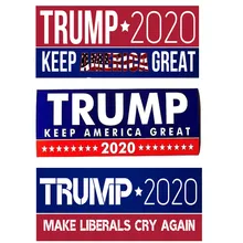 Дональд Трамп для повторного выбора, удерживающий Америку большой снова автомобильный бампер стикер три категории