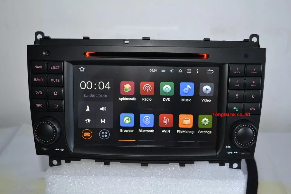 Excellent Android 7.1 for mercedes w209,cls w219 2006-2008 2din car dvd,gps,3G,Wifi,radio,bluetooth,Steering wheel Canbus Free 8g map,mic 13