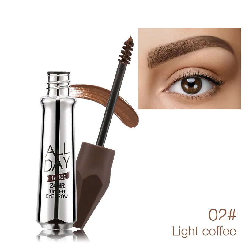 Music Flower 4 Colors Dye Eyebrow Cream Waterproof Eyebrow Enhancers 24 HR Long Lasting Tint Makeup Tattoo Natural Eye Brow Wax Music Flower 4 Colors Dye Eyebrow Cream Waterproof Eyebrow Enhancers 24 HR Long Lasting Tint Makeup Tattoo Natural Eye Brow Wax