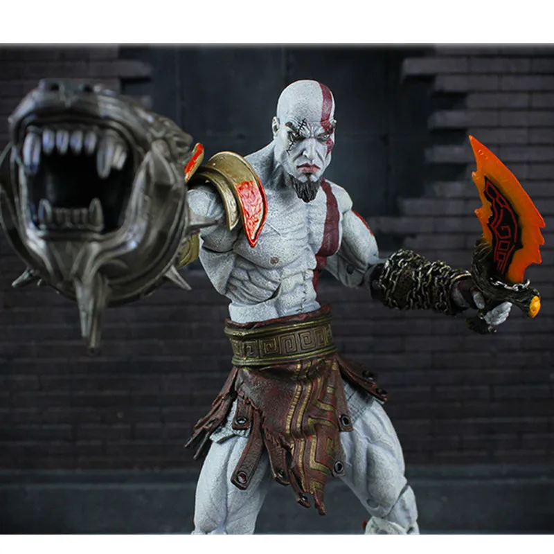 Игрушка Кратос GOD OF WAR 3 Game Heros Kratos Ghost Of Sparta экшн Фигурки Коллекционная модель