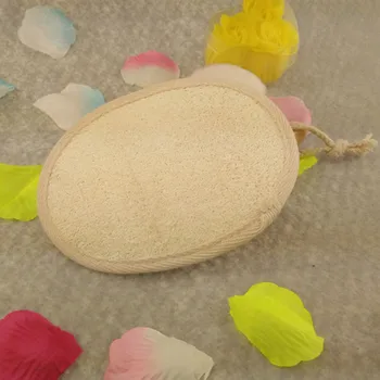 

1PCS Hot Sale New Natural Loofah Bath Shower Body Washing Sponge Scrubber Exfoliator Pad