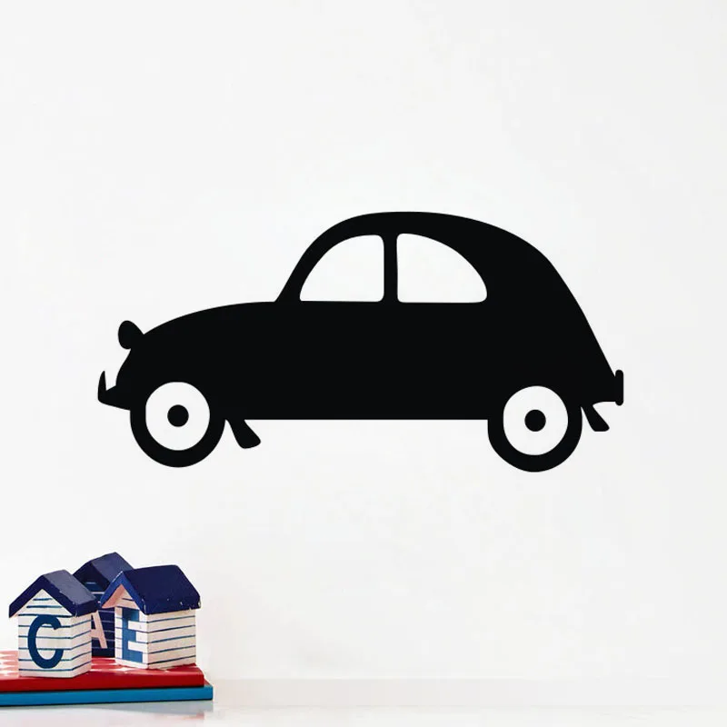 Cartoon Car Wall Stickers Home Decor Living Room Kids Nursery Wall
