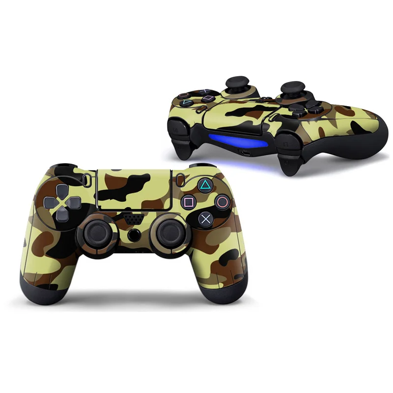2 шт. Камуфляжный дизайн для Sony Playstation PS4 контроллер стикер кожи джойстик -- 0237 |