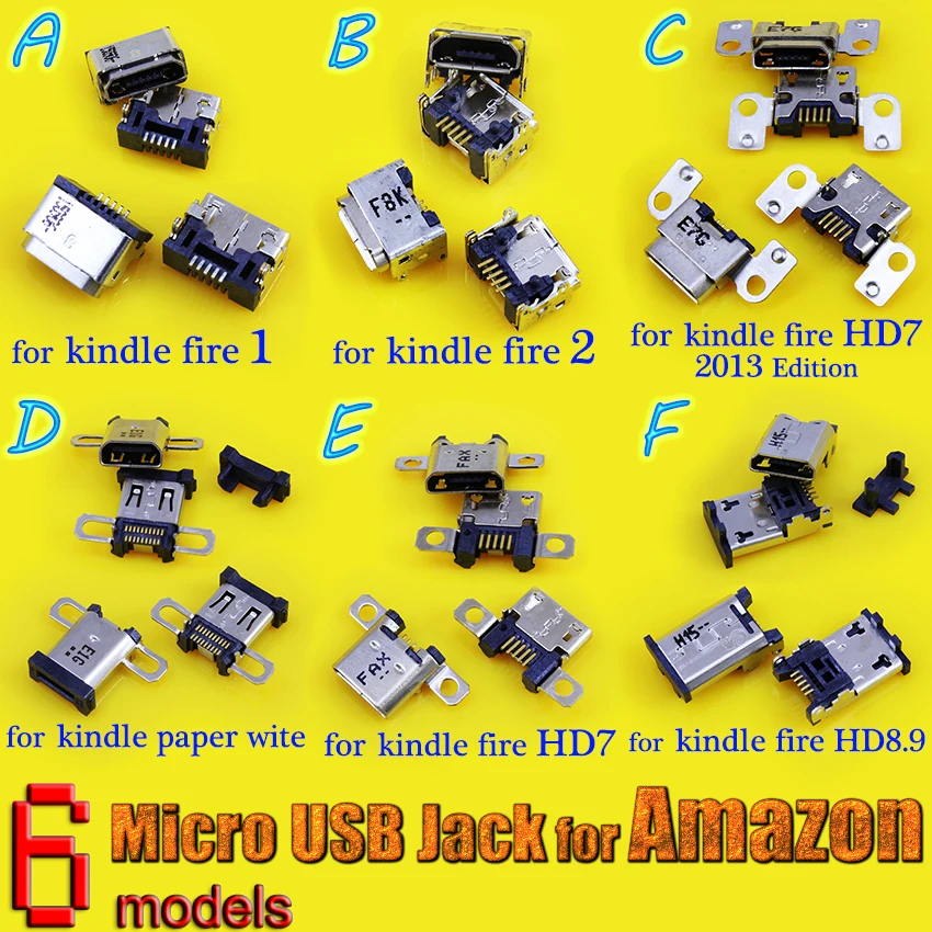 Various models USB Charging Port DC Power Jack plug Socket