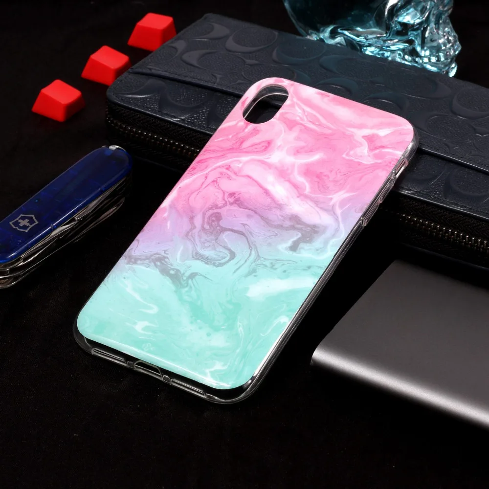 

1pcs/lot Marble pattern Soft TPU Case Cover for Apple iphone XR XS Max