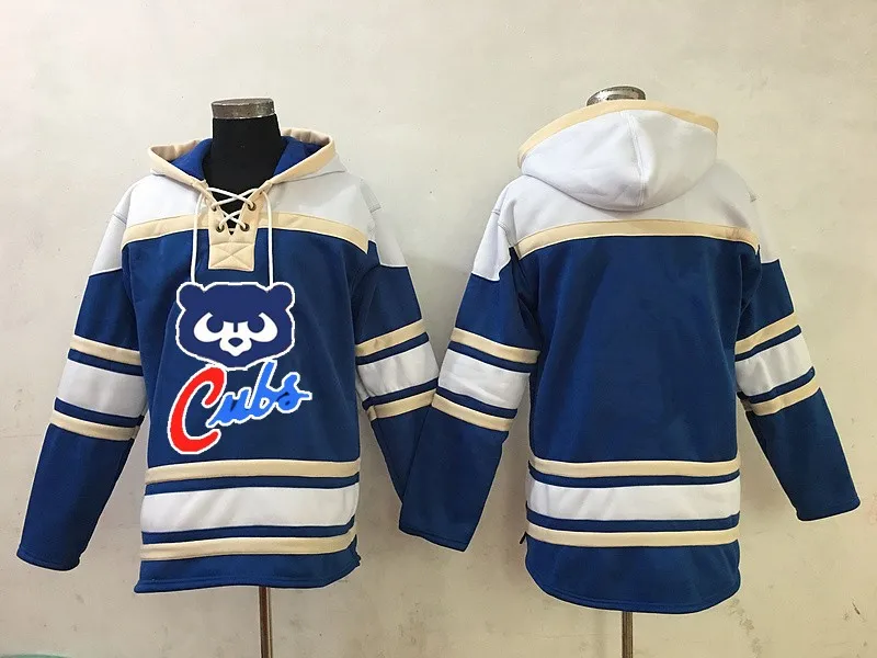cubs hockey jersey hoodie