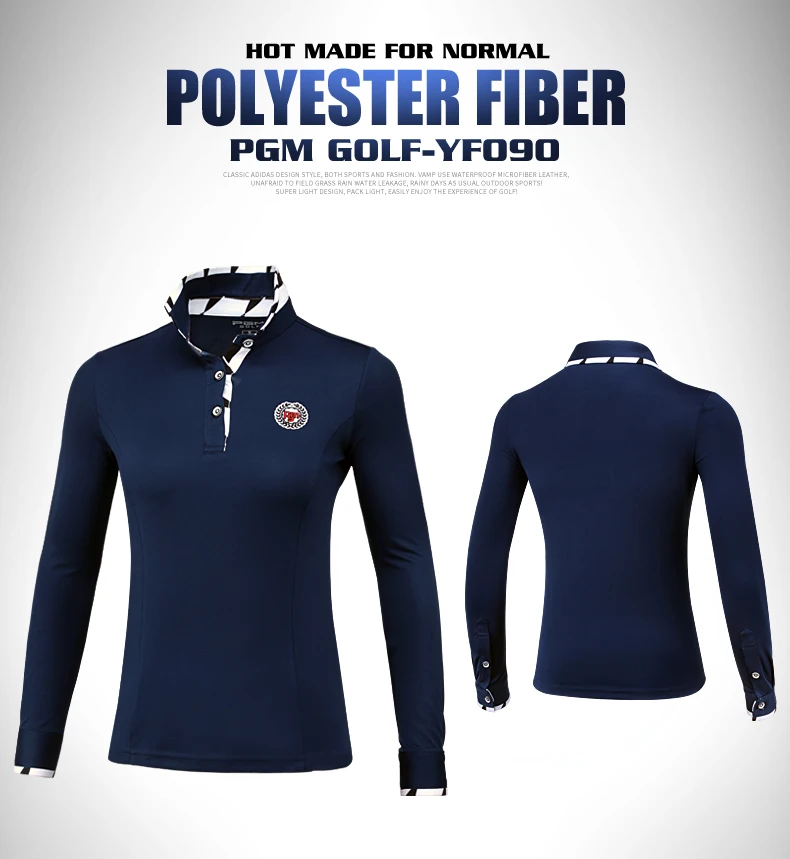 2018 جديد pgm جودة عالية الغولف الرياضية الخريف الشتاء السيدات طويل كم t-shirt 3d ثلاثي الأبعاد قطع النساء قمصان 2018 جديد pgm جودة عالية الغولف الرياضية الخريف الشتاء السيدات طويل كم t-shirt 3d ثلاثي الأبعاد قطع النساء قمصان