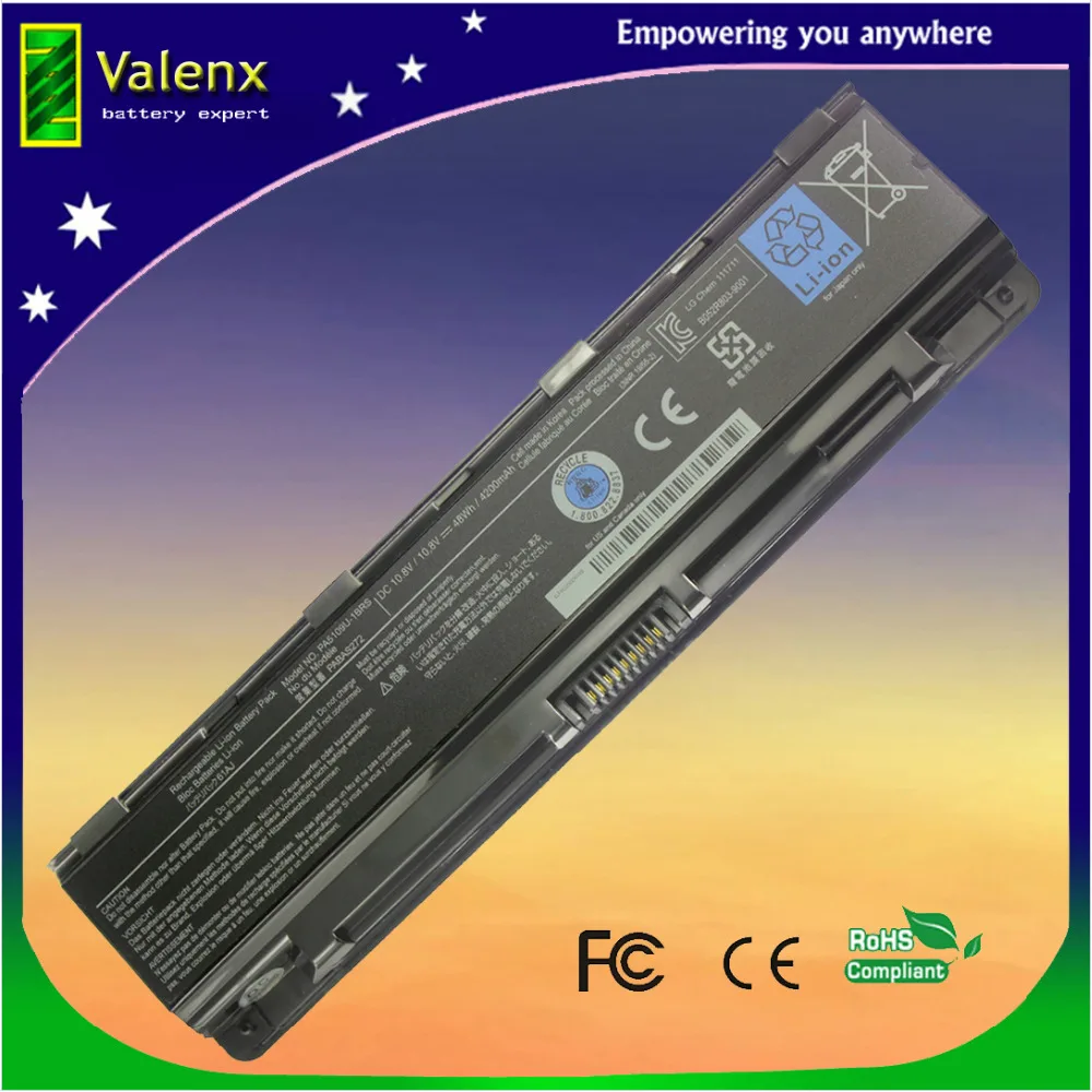 Аккумулятор для ноутбука Toshiba Satellite C40/C45/C50/C55/C55D/C70/C70D/C75/C75D #5109|laptop battery|battery for toshiba