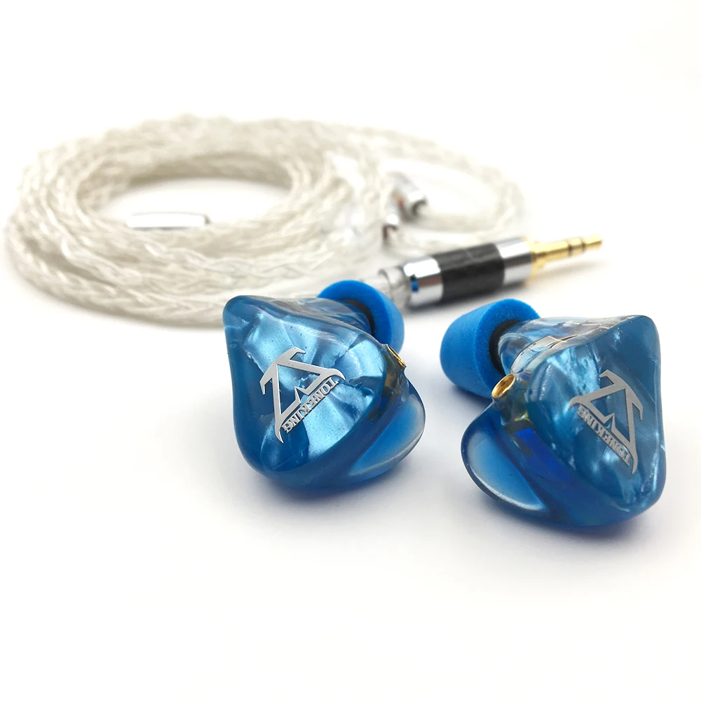 Наушники вкладыши TONEKING T88K с 8 драйверами на каждый канал стереонаушники медным и