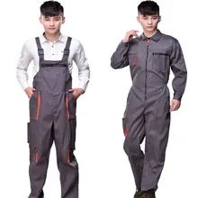 Salopette de travail pour homme/femme | Combinaison de protection à bretelles, combinaisons et pantalons de travail, uniformes de grande taille 4XL