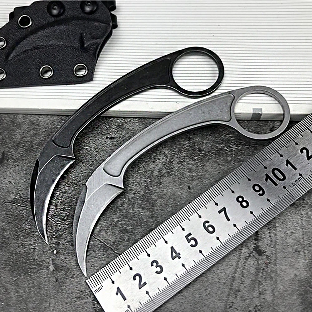 

Tactical Claw Knife Outdoor Survival CS GO Combat Hunting Knives Pocket Camping Self Defense Offensive Karambit Knifes EDC Tools