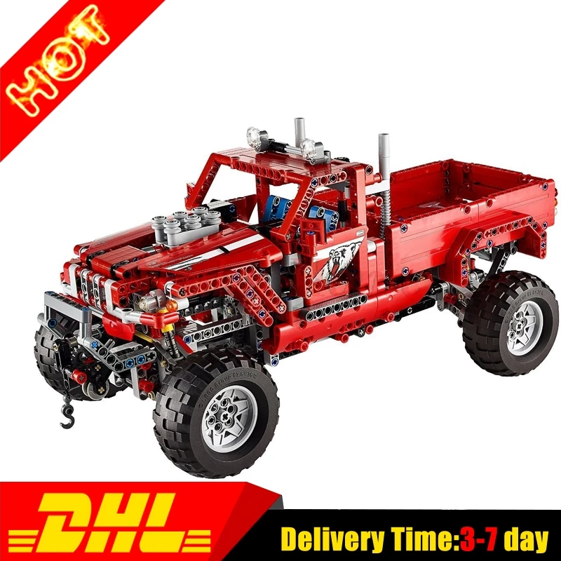 

Decool 3362 Customised Pick-Up Truck Truck building bricks blocks Toy Boy Game Model Car Gift Clone 42029