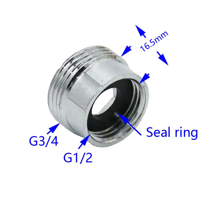 ガーデン蛇口コネクタオス 3 4 To1 2 女性真鍮アダプター G3 4 削減ジョイント G1 2 洗濯機械継手 1 ピース Garden Water Connectors Aliexpress