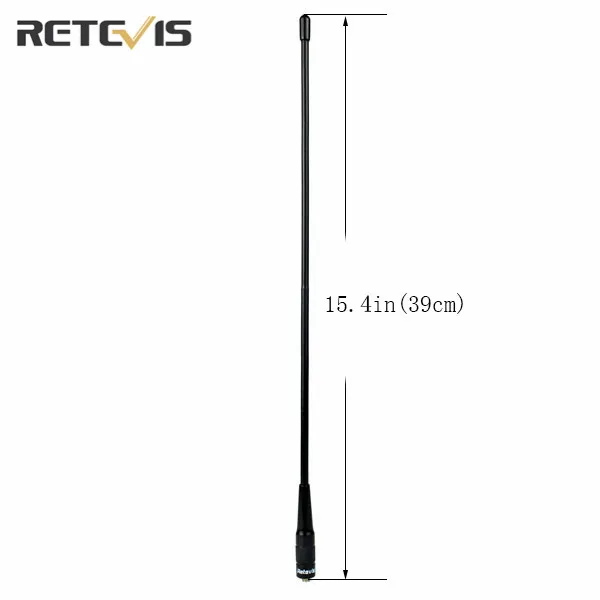 Retevis RHD-771 Antenna SMA-F Walkie Talkie 15.4'' 144/430 MHz U/V Antenna For Baofeng  888s Retevis H-777 Radio C9030