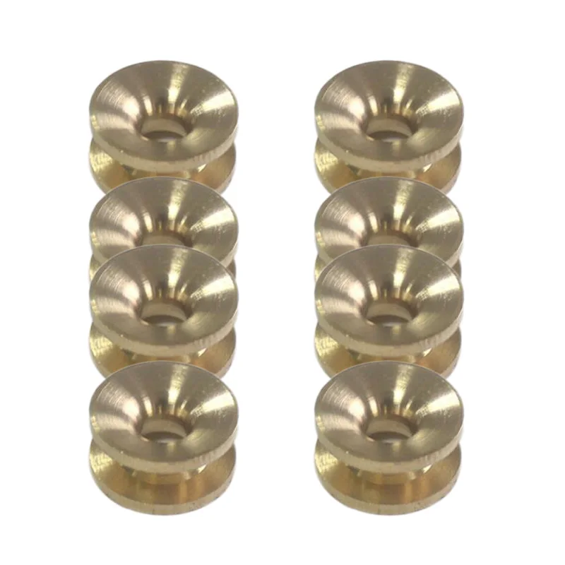 

New 8pcs Brass Strimmer Eyelet For Common 2 Line Trimmer Brush Head Brushcutter Lawn Mower Accessories