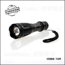 T6 led flashlight 5000 lumens 18650 cree xml t6 light flashlights zoomable charging waterproof outdoor riding mini torch