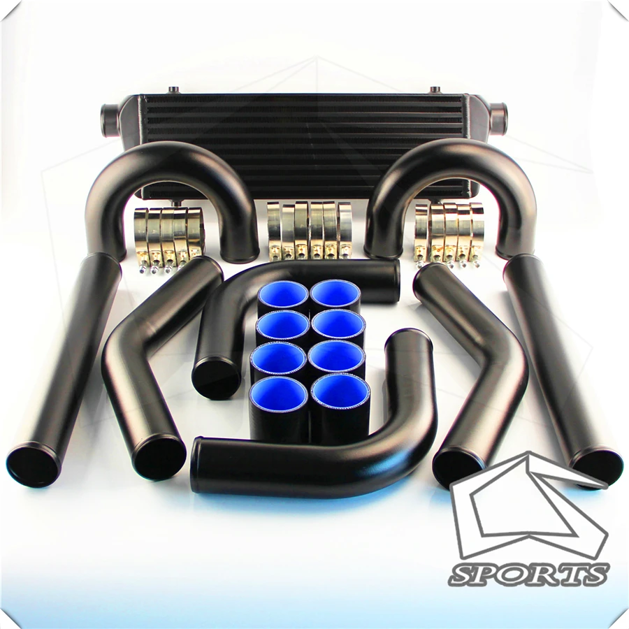 Custom Pipe 50mm 2/" Universal Intercooler Pipework Kit FMIC BLUE HOSES DIY