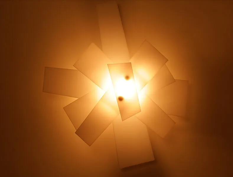 big bang wall light white