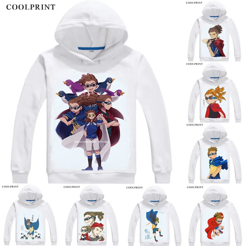 Мужские толстовки Coolprint Kidou Yuuto с капюшоном толстовка Inazuma Raimon Eleven Legend японская