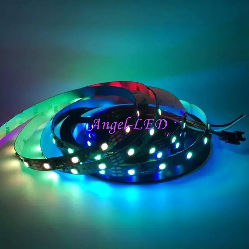 Светодиодные пиксели полоса Лучшая цена 5 м/рулон DC12V ws2811ic 5050 SMD RGB Мечта