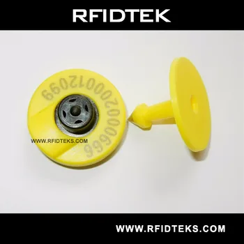 

AET01 RFID ANIMAL TAG for LIVEKSTOCK IDENTIFICATION ISO 11784 and 11785 compliant HDX 134.2KHZ with HDX Chip