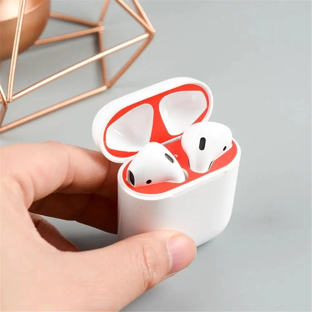 

Wireless Bluetooth Earphone Stickers Dust-proof Protective Film Stickers Multiple Colors Available High Quality And Brand New