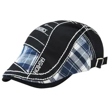 JAMONT регулируемые береты Весна Лето Открытый солнце дышащая кость шапки женские мужские елочки Плоские береты шапка