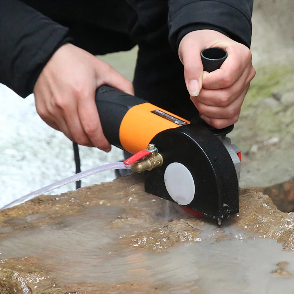 

New 120/160mm Angle Grinder Shield Set Cutting Slotting Dust-Free Protective Cover With Adjustable Copper Water Valve