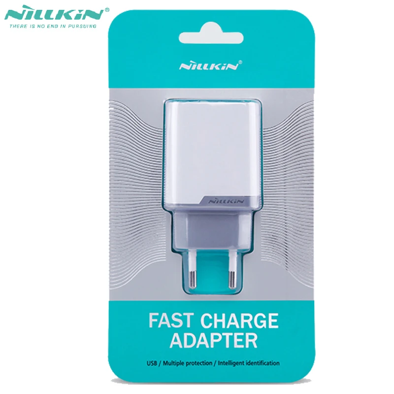 

Nillkin Universal 18W QC3.0 Quick Charger For Iphone 7 8 Plus USB Travel Fast Charger QC3.0 For Samsung S8 S9 Xiaomi EU/US Plug