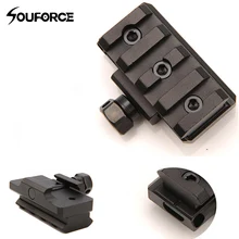 4 слота Тактический Низкий стояк Пикатинни с духом пузырьковый уровень увеличение уровня кронштейн прицел крепление база Вивер для винтовки