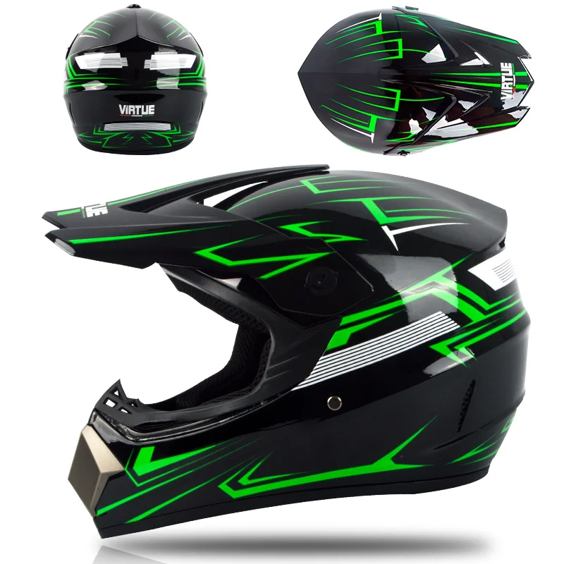Мотоциклетный взрослый шлем для мотокросса внедорожный шлем ATV Dirt bike горные MTB DH гоночный шлем кросс шлем capacetes - Color: 13