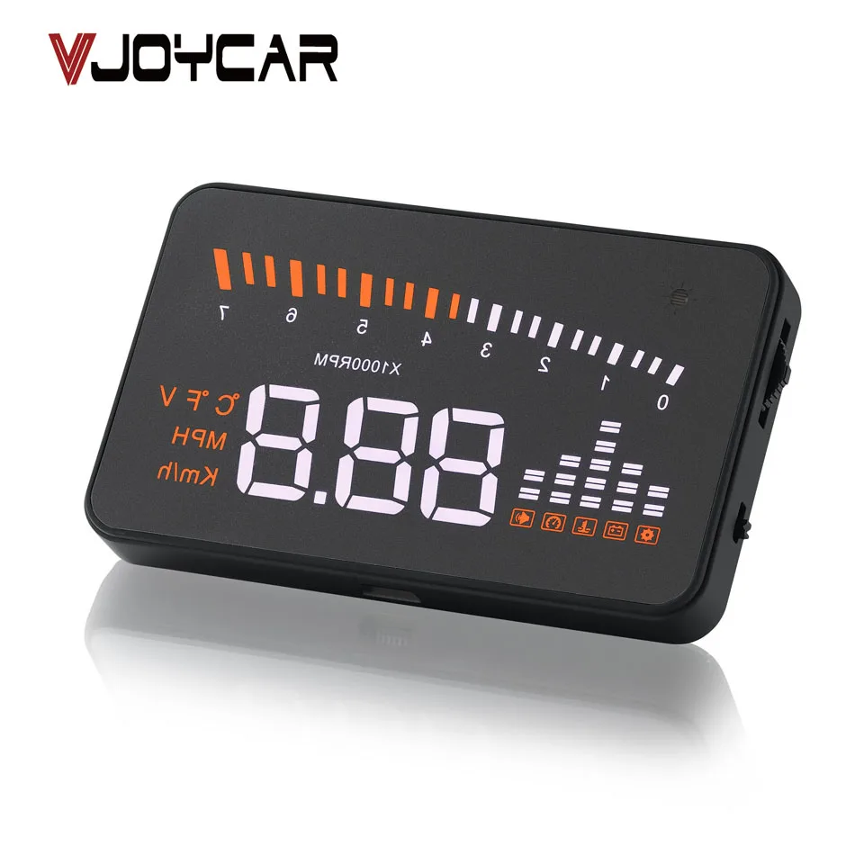 

VJOYCAR X5 Original HUD Head Up Display Car HUD Head Up Display Car Styling Speed Alarm OBD II Head-up Display OBD2 Interface