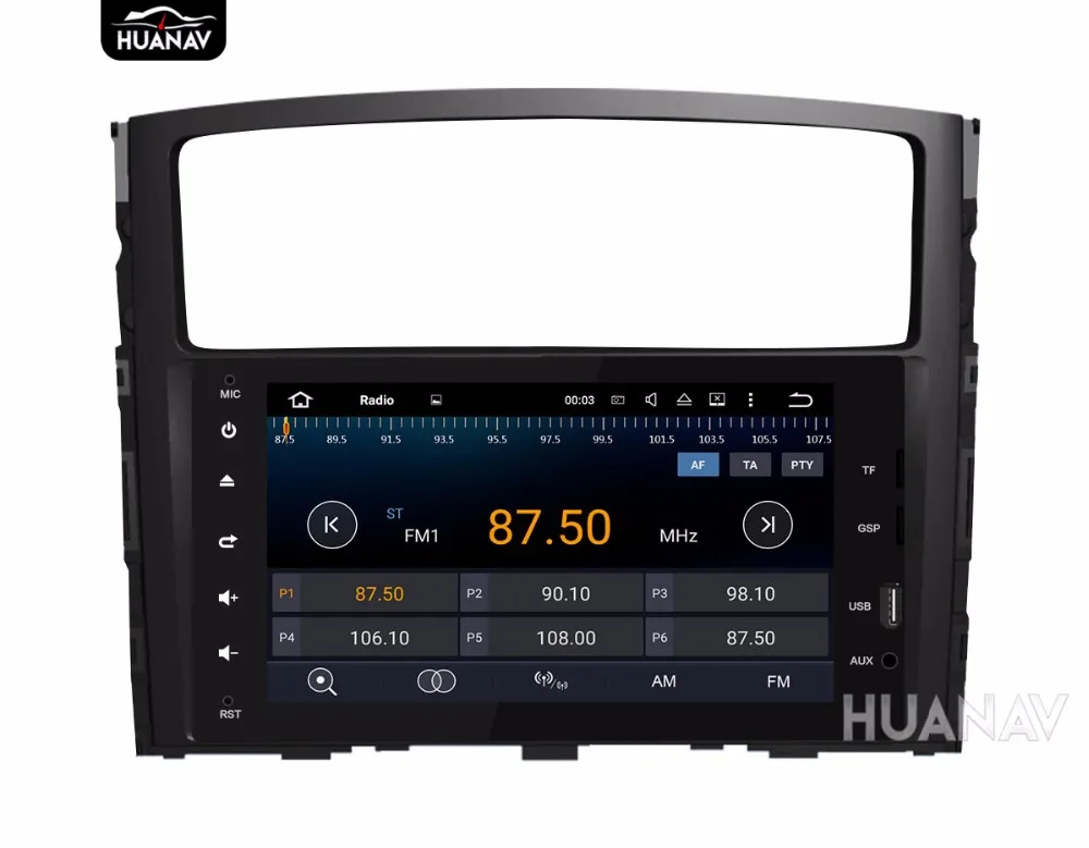 Dvd-плеер gps навигации для MITSUBISHI PAJERO V97 V93 Shogun Montero 2006 + 8 "MIRROK ссылка Android6.0 2 ГБ + 32 ГБ авто стерео