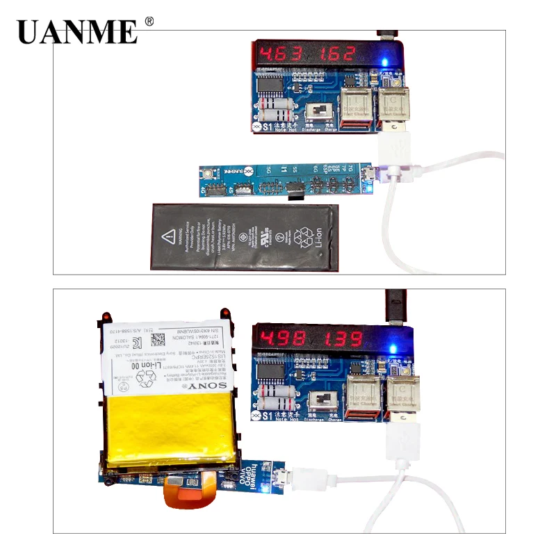 UANME Universal Mobile Phone Charging Activation Board for Iphone 4s-8X Battery Cable Test Activation for Ipad Android SS-909 UANME Universal Mobile Phone Charging Activation Board for Iphone 4s-8X Battery Cable Test Activation for Ipad Android SS-909