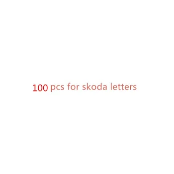 

200pcs for skoda letters emblem badge