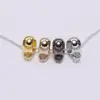 50Pcs/lot Pendant Clip Clasps Bail Hooks  CCB Big Hole Bead Spacer Loose Beads Connector For Jewelry Making Supplies ► Photo 3/6