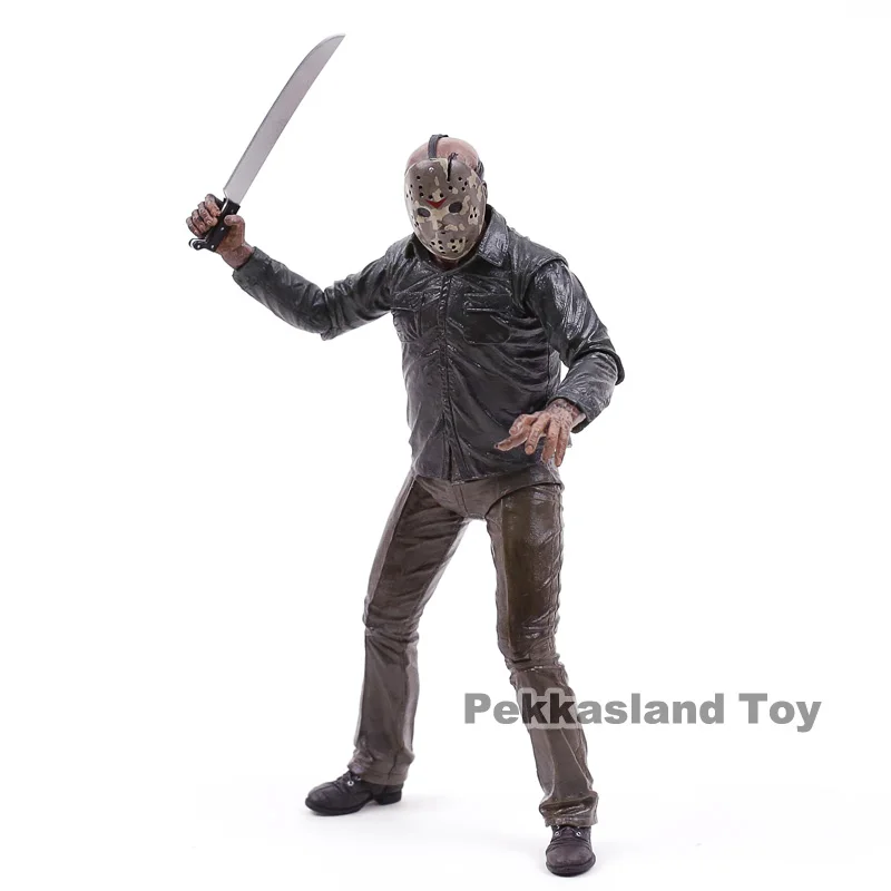 NECA Friday the 13th новое начало Джейсон воорхес ПВХ фигурка Коллекционная модель