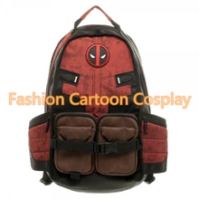Marvel Comics Deadpool Backpacks Mochila Masculina Super Hero Movie Civil War School Laptop Bag Bagpack Unisex School Bucksack