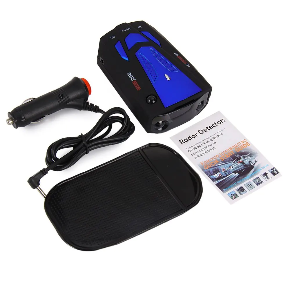 imágenes para Detector Ruso/Inglés Nuevo Coche Detector de Radar 16 Banda de Voz Alerta detetor V7 Pantalla LED de color rojo venta caliente-azul imágenes para Detector Ruso/Inglés Nuevo Coche Detector de Radar 16 Banda de Voz Alerta detetor V7 Pantalla LED de color rojo venta caliente-azul