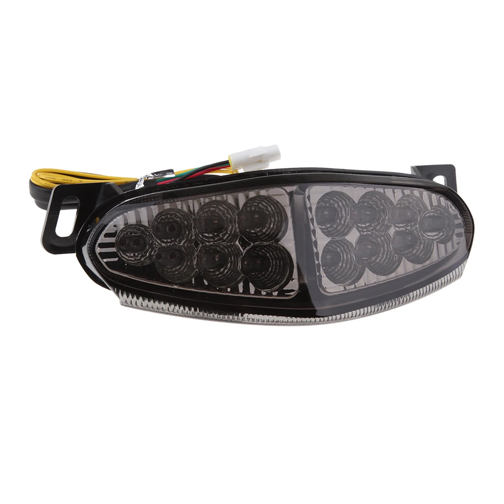 Motorcycle Integrated LED Tail Light for Kawasaki Ninja 650R/ER6N 2009-2011 LED Turn Signal Light Flashing Light Security Alarm
