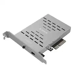 Orico Prs2 жесткий диск для настольного компьютера массив карта Pci-E M.2 Ssd Алюминий сплав премиум-Скорость Raid жесткий диск карты расширения