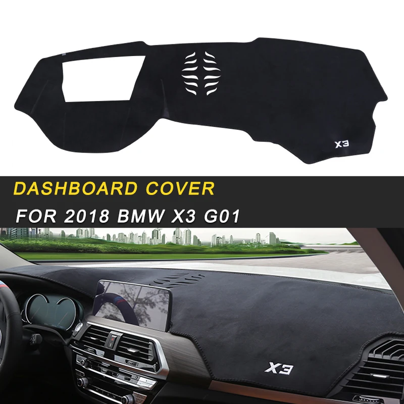 

Car-styling Dashboard Cover Dashboard Light Pad Covers Interior Accessories for 2018 BMW X3 G01 Auto