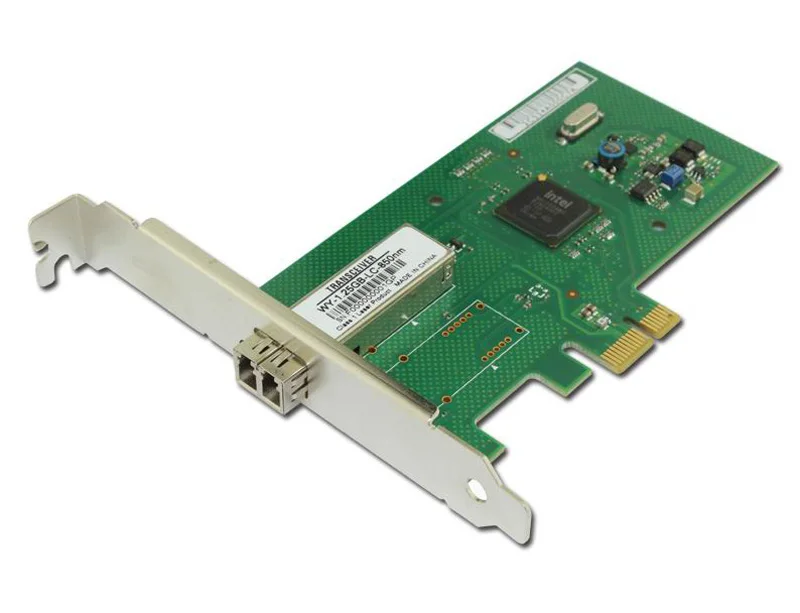 PCIe X1 Gigabit Fiber NIC Card Multi Mode 850nm 550m LC Optic Transceiver Modulenic cardpcie
