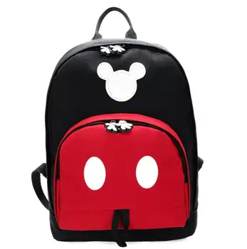 

2019 Dis Kids Backpack New Mickey M School Bag Children Girls Boys Backpacks Polyester Cute Cartoon Kindergarten Bags