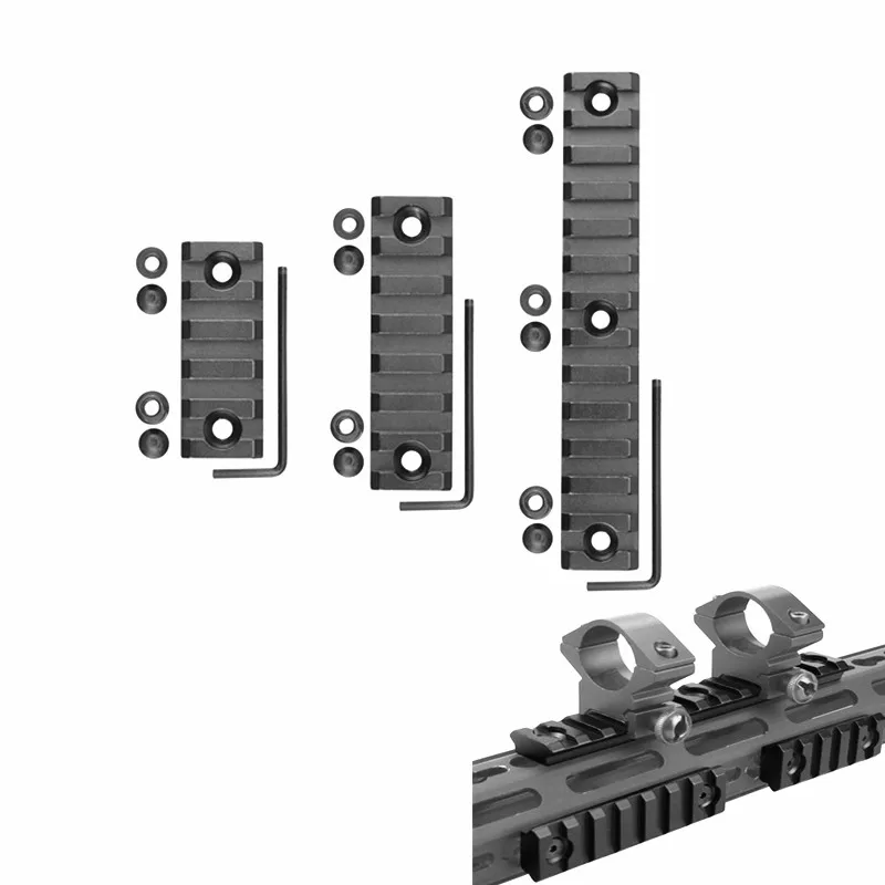 Hunting slot Aluminum Keymod Scope Mount 3 Sizes Picatinny Weaver Rail